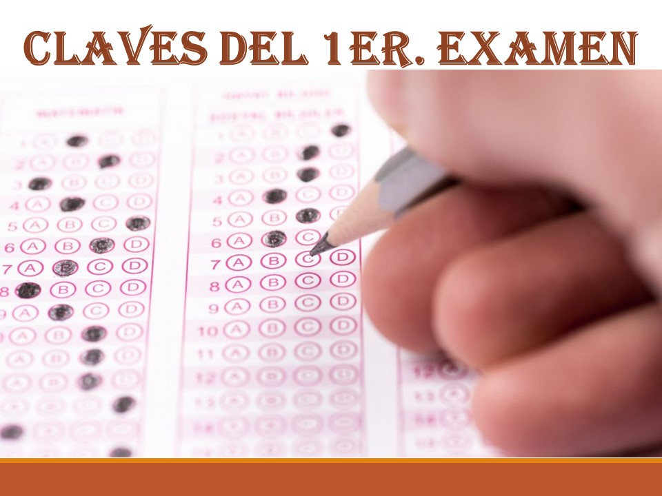 CLAVES 1EXAMEN
