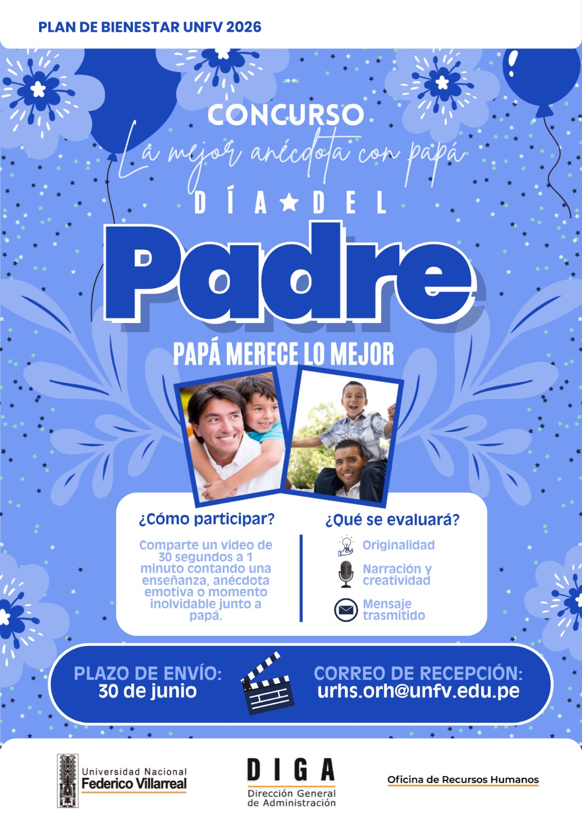 CONCURSO DA DEL PADRE 2026p