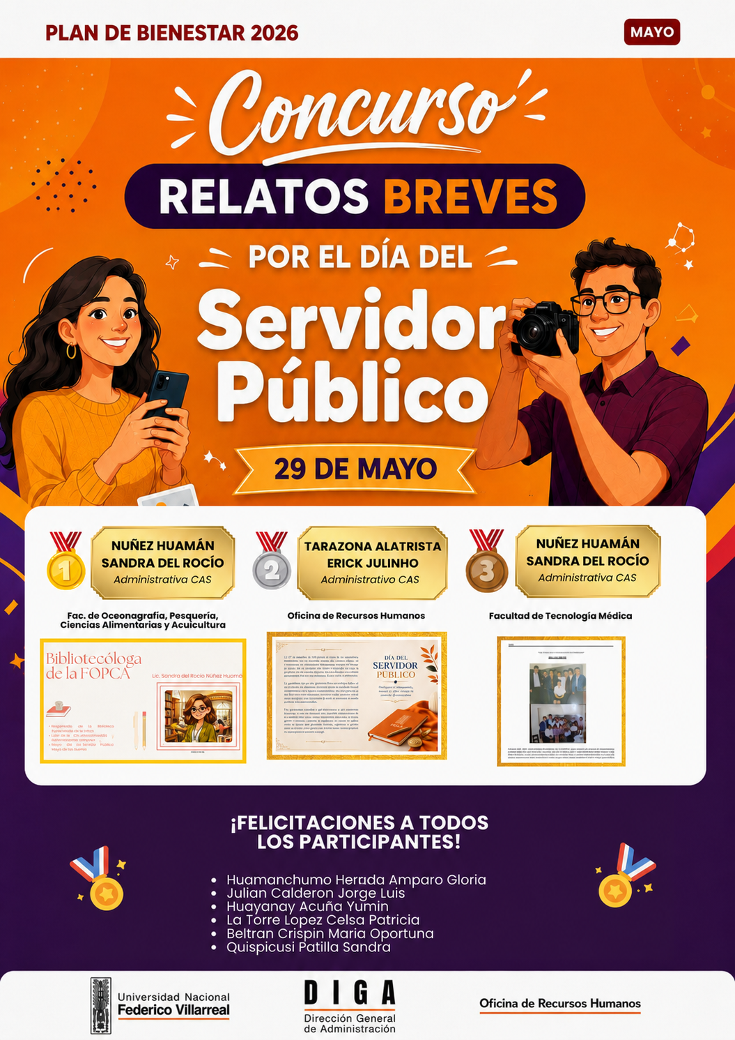RESULTADOS DEL CONCURSO 1g