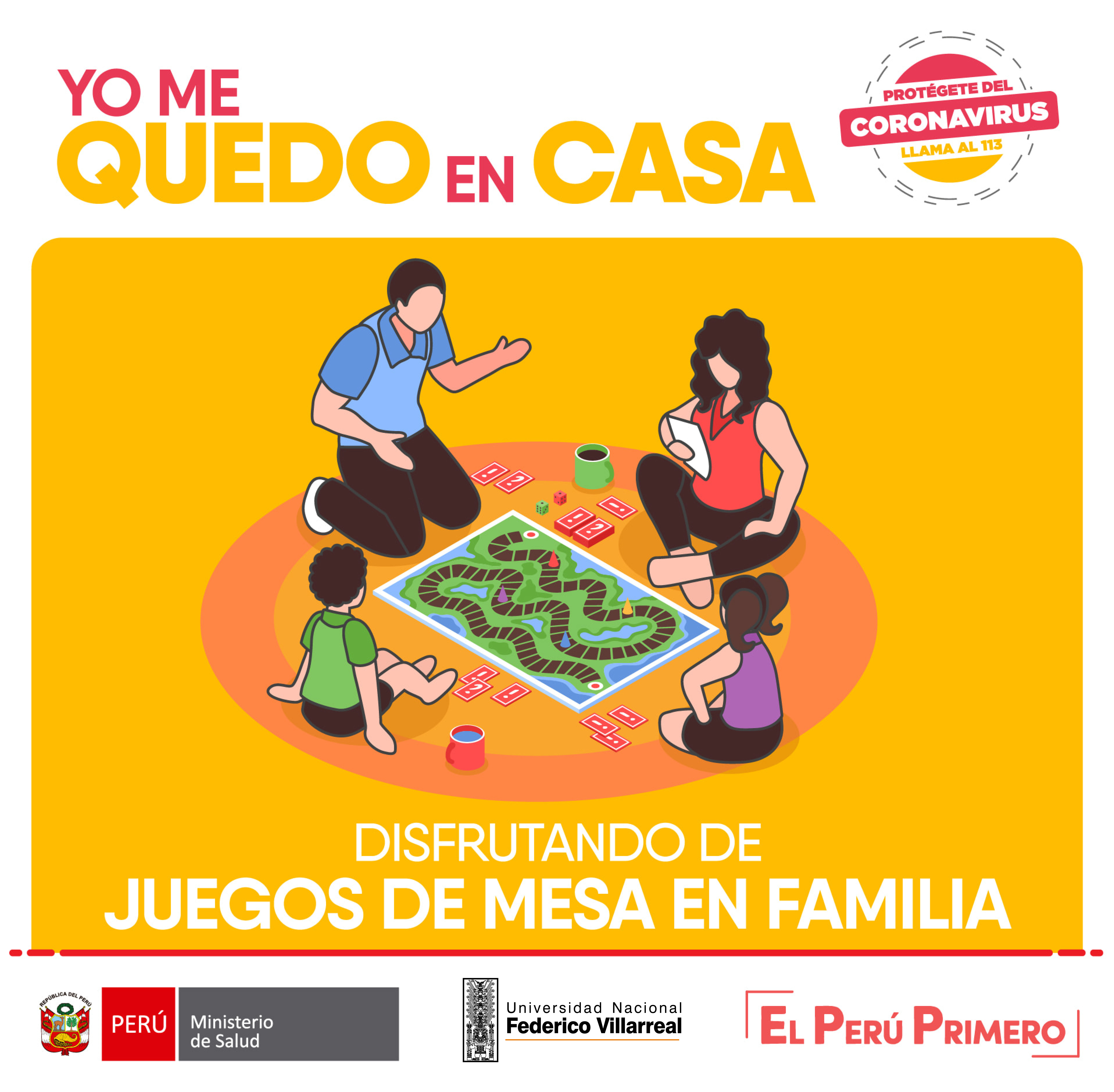 Me quedo en casa disfrutando juegos de mesa