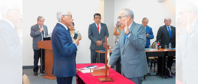 Decano villarrealino juramenta como presidente de Asociaci&oacute;n de Facultades de Medicina