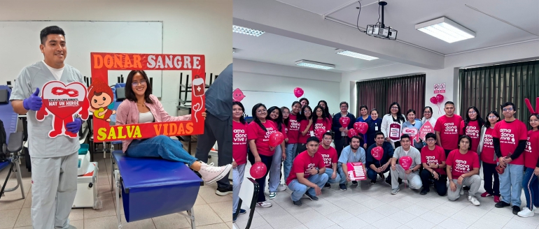 Villarrealinos de Tecnolog&iacute;a M&eacute;dica son h&eacute;roes donadores de sangre