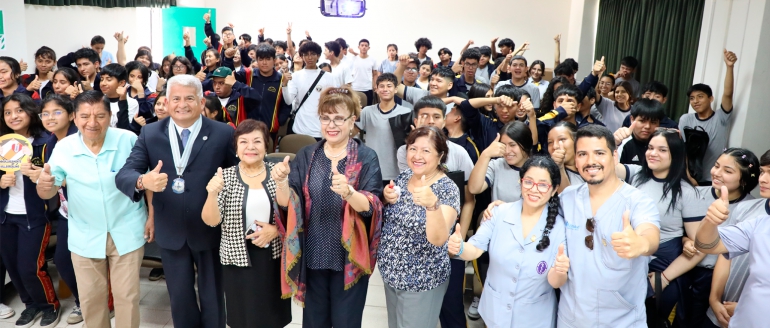 Escolares conocen carreras profesionales de la Facultad de Tecnolog&iacute;a M&eacute;dica