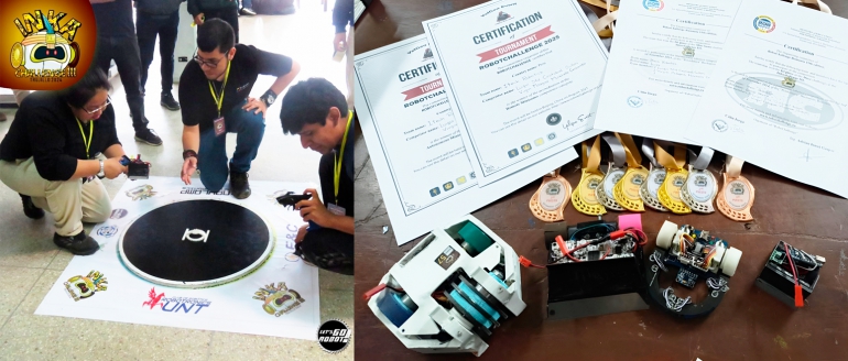 Estudiantes villarrealinos ganan competencias de rob&oacute;tica en Trujillo