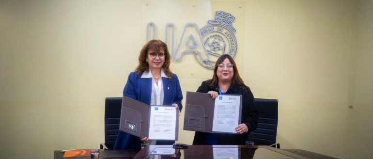 Suscribimos convenio con Universidad de Antofagasta para promover la movilidad acad&eacute;mica y el intercambio de conocimientos