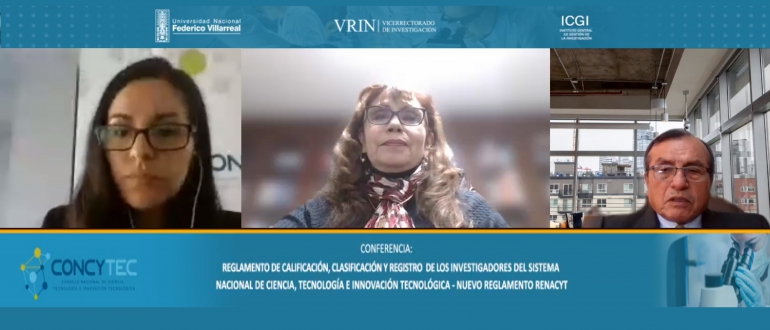 Rectora villarrealina clausura conferencia sobre nuevo reglamento RENACYT