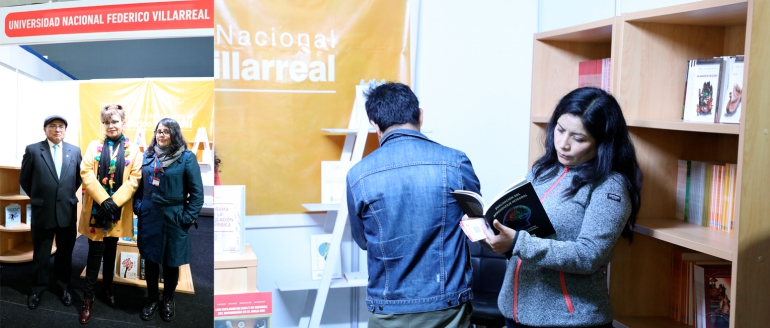 Nuestra universidad presente en la Feria Internacional del Libro de Lima