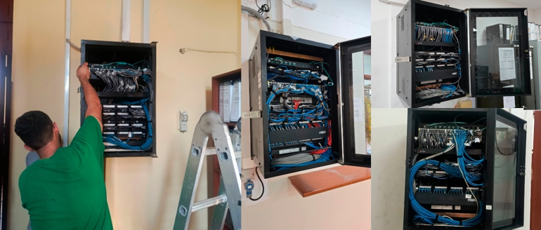 Nuevos equipos de red modernizan conexi&oacute;n a internet villarrealina