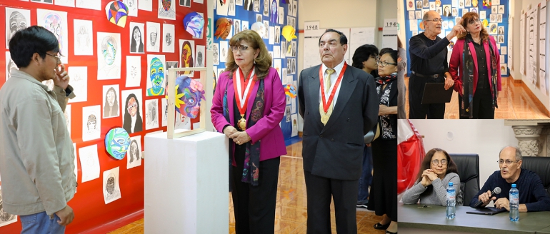 Facultad de Arquitectura y Urbanismo inaugura exposici&oacute;n Una mirada desde adentro