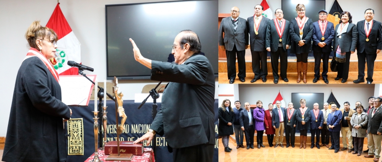 Juramenta nuevo decano en Facultad de Ingenier&iacute;a Civil