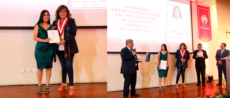 Villarrealina egresa exitosamente de residentado m&eacute;dico en cl&iacute;nica La Luz