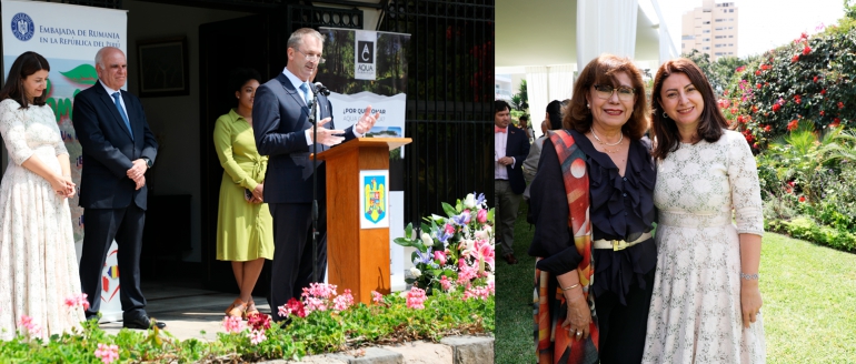 Rectora villarrealina asiste a investidura de c&oacute;nsul rumano en nuestro pa&iacute;s