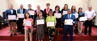 Docentes investigadores ganadores de concurso reciben reconocimiento