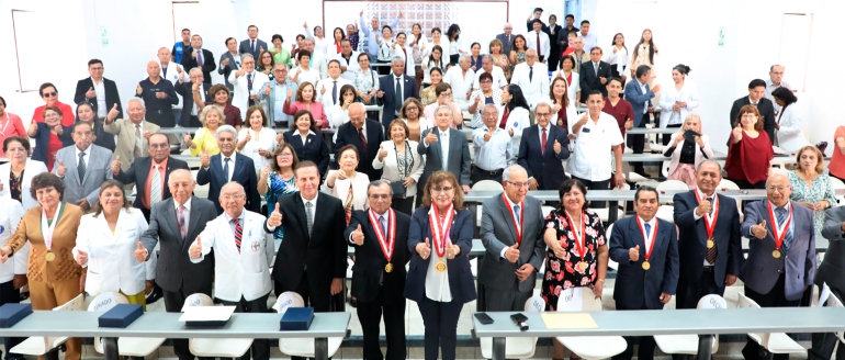 Medicina &ldquo;Hip&oacute;lito Unanue&rdquo; celebra quincuag&eacute;simo noveno aniversario