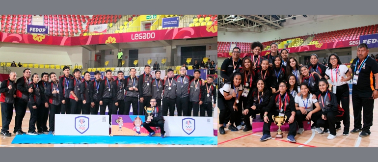 Obtenemos subcampeonato nacional universitario en futsal damas y v&oacute;leibol varones