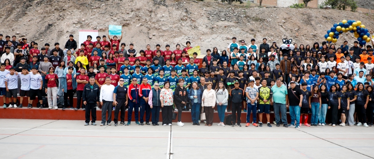 Con play de honor, rectora villarealina inaugura Juegos Deportivos de Ingresantes 2026