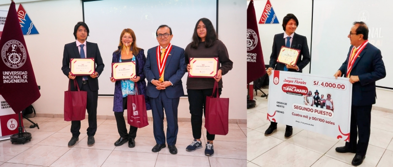 Segundo lugar obtiene villarrealino en concurso de la Universidad Nacional de Ingenier&iacute;a