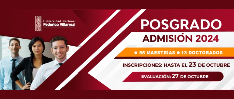 55 maestr&iacute;as y 13 doctorados ofrece Escuela Universitaria de Posgrado
