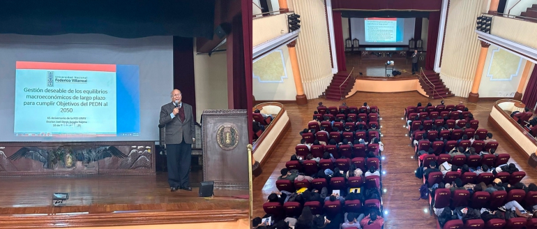 Facultad de Ciencias Econ&oacute;micas realiza ciclo de conferencias por su aniversario