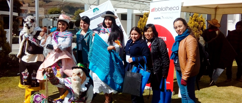 Participamos en certamen de bibliotecas académicas en Huancayo