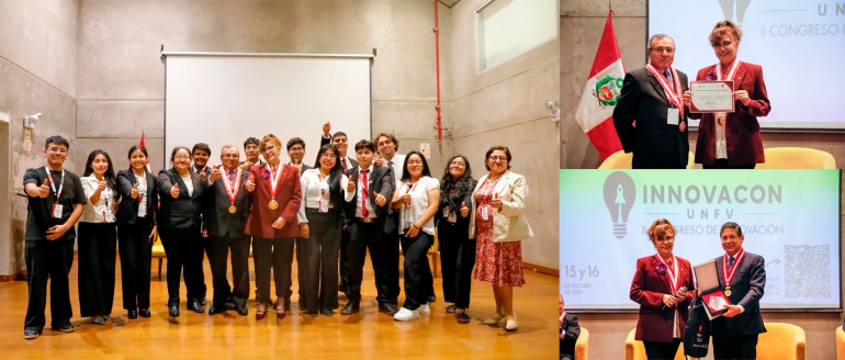 Rectora clausuró el II Congreso INNOVACON 2026