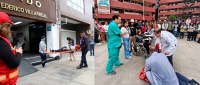 Exitoso simulacro de sismo se desarrolla en todas nuestras sedes locales