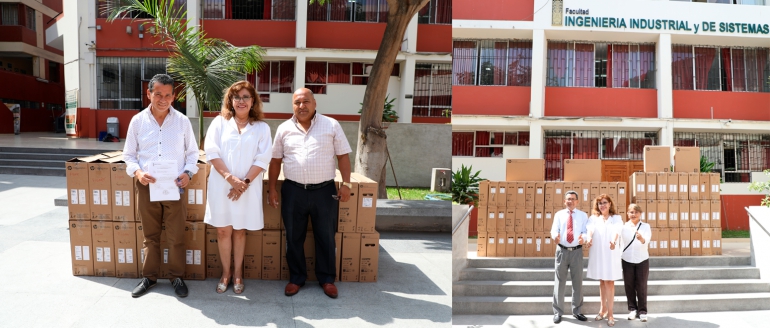 Dos facultades m&aacute;s reciben equipos de c&oacute;mputo para laboratorios