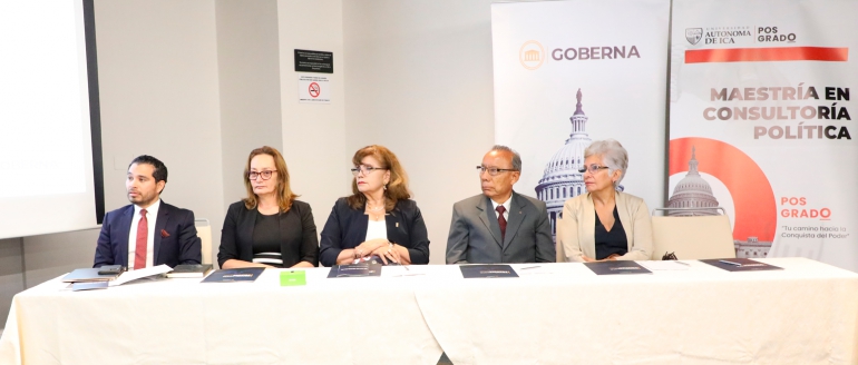 Rectora villarrealina participa de encuentro internacional de consultores pol&iacute;ticos