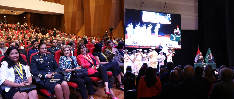 Nuestra rectora participa en la celebraci&oacute;n por aniversario del distrito de San Isidro