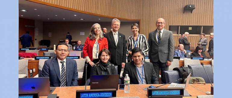 Docente villarrealino nos representa en grupo de expertos de las Naciones Unidas