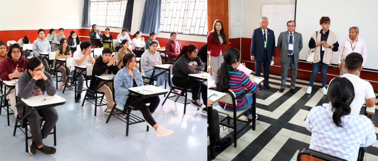 Segunda evaluaci&oacute;n a estudiantes del Centro Preuniversitario 2023-B se realiza exitosamente