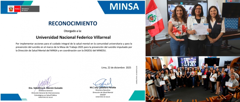 Reconocen nuestra labor a favor de la salud mental y prevenci&oacute;n del suicidio