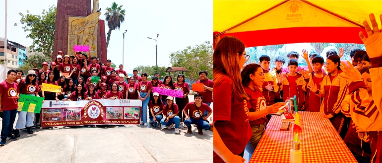 Escolares de Comas e Independencia reciben charlas de nuestros voluntarios