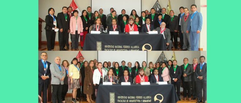 Imponen medallas a docentes de dos facultades villarrealinas