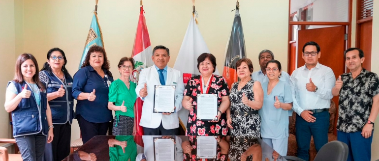 Tecnolog&iacute;a M&eacute;dica suscribe convenio con direcci&oacute;n de salud de Lima Este