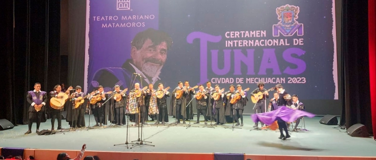 Tuna Villarrealina obtiene cuatro premios durante festival internacional en México