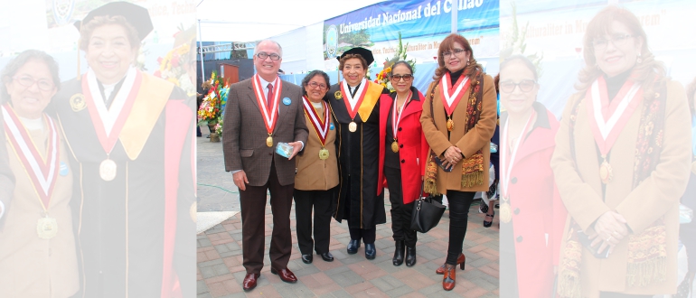 Rectora villarrealina participa en aniversario de Universidad Nacional del Callao