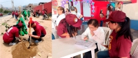 Voluntarios de nuestra universidad participan en campa&ntilde;as sociales
