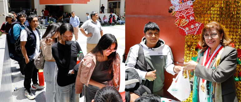 Almuerzo especial por fiestas navide&ntilde;as se entrega en todos los comedores