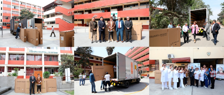 Se implementan facultades villarrealinas con modernas pantallas interactivas