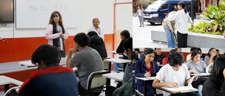 Estudiantes del Centro Preuniversitario rinden &uacute;ltima evaluaci&oacute;n del ciclo 2025-B