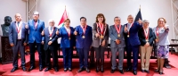 Rectora tom&oacute; juramento a nuevo vicerrector acad&eacute;mico y a decanos de siete facultades