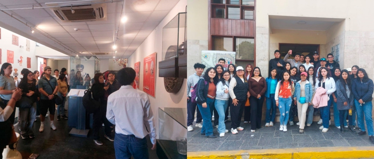 Cerca de 100 estudiantes villarrealinos visitan lugares tur&iacute;sticos de Chancay