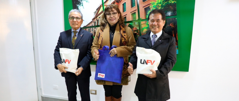 Nuestra universidad retoma relaciones con asociaci&oacute;n japonesa Soka Gakkai