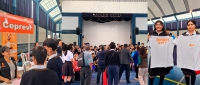 Centro Preuniversitario Villarreal se promociona en feria vocacional del Liceo Naval