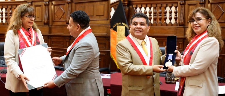 Congreso de la Rep&uacute;blica distingue a nuestra universidad por sus 60 a&ntilde;os