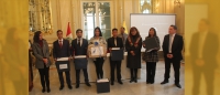 Futuros arquitectos obtienen primer lugar en concurso de dise&ntilde;o paisajista