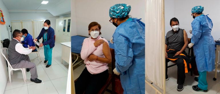 Aplican vacunas contra influenza y neumococo a personal administrativo villarrealino