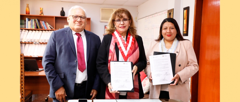 Escuela Universitaria de Posgrado suscribe acuerdo con Colegio de Abogados de Ayacucho