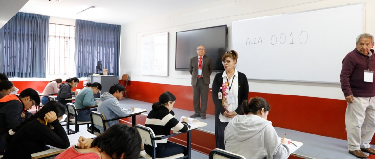 Centro Preuniversitario realiza segunda evaluaci&oacute;n a estudiantes del ciclo 2025-B